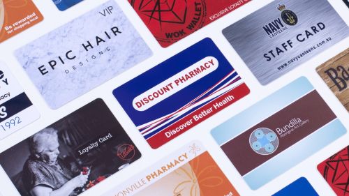 Custom loyalty and staff cards