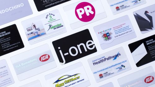 Clear and frosted premium plastic cards